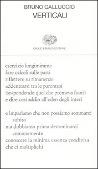 Verticali  di Galluccio Bruno - libri