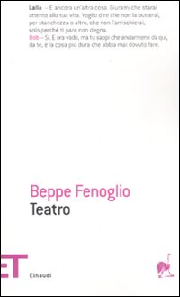 Teatro  di Fenoglio Beppe - libri