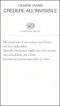 Credere All`invisibile  di Viviani Cesare - libri