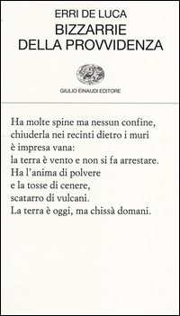 Bizzarrie Della Provvidenza  di De Luca Erri - libri