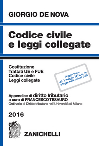 Codice_Civile_E_Leggi_Collegate_2016_Con_Appendice_Di_Diritto_Tributario_-De_Nova_Giorgio_Tesauro_France
