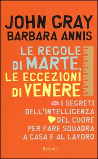 Regole Di Marte Le Eccezioni Di Venere I Segreti Dell`intelligenza Del Cuore Per Fare Squadra ... di Gray John Annis Barbara - libri Regole Di Marte Le Eccezioni Di Venere I Segreti Dell`intelligenza Del Cuore Per Fare Squadra ... di Gray John Annis Barbara - libri