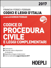 Codice_Di_Procedura_Civile_E_Leggi_Complementari_-Franchi_Luigi_Feroci_Virgilio