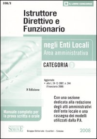 Istruttore Direttivo E Funzionario Cat.d di Aa.vv. - libri Istruttore Direttivo E Funzionario Cat.d di Aa.vv. - libri