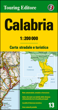 Calabria 1:200.000 Carta Stradale di Ed 2015 - libri Calabria 1:200.000 Carta Stradale di Ed 2015 - libri