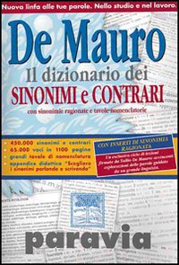 Dizionario Dei Sinonimi E Contrari  di De Mauro - libri