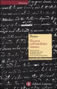 Ricerca Sull`intelletto Umano di Hume David - libri Ricerca Sull`intelletto Umano di Hume David - libri