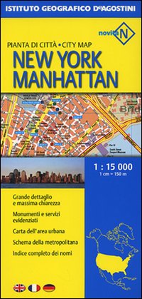 New York Pianta Della Citta` 1:15000 di Aa.vv. - libri New York Pianta Della Citta` 1:15000 di Aa.vv. - libri