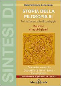 Sintesi Di Storia Della Filosofia Iii  di Bruni Domenico - libri