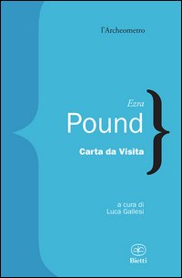 Carta Da Visita  di Pound Ezra - libri