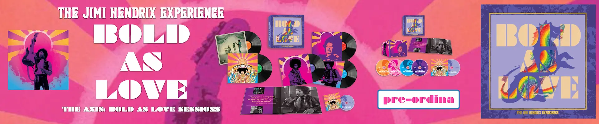 Jimi Hendrix - Bold As Love