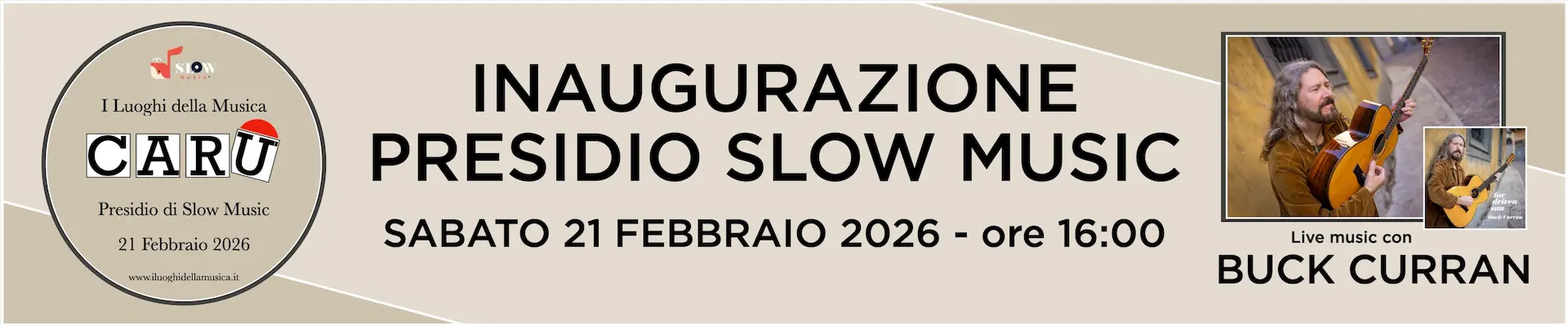 Inaugurazione presidio Slow Music